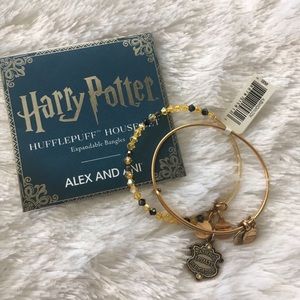 Harry Potter hufflepuff bangles: set of 2